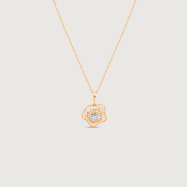 Gleaming Blossom Diamond Pendant,,hi-res image number null