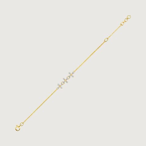 Delicate Bloom Diamond Bracelet