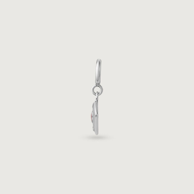 Playful Clover Silver Charm,,hi-res image number null