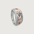Stellar Guard Silver Ring,,hi-res view 4