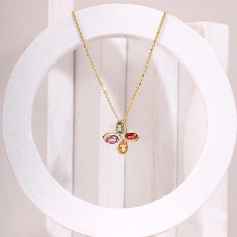 Petal Pop Sapphire Pendant