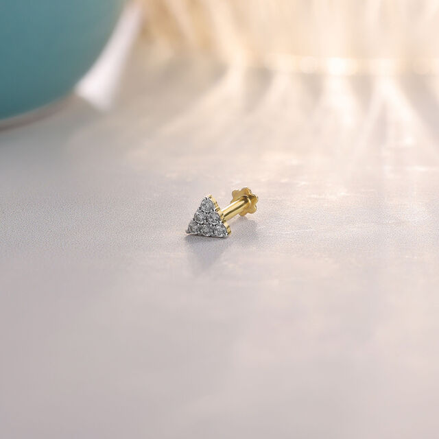 Tiny Spark Diamond Nose Pin,,hi-res image number null