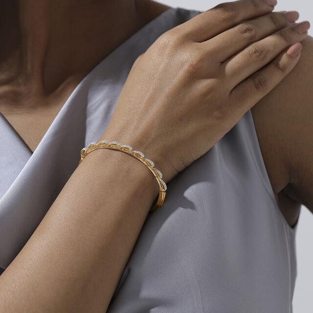 Looped Harmony Diamond Bangle,,hi-res image number null
