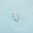 Open Band Silver Ring,,hi-res view 1