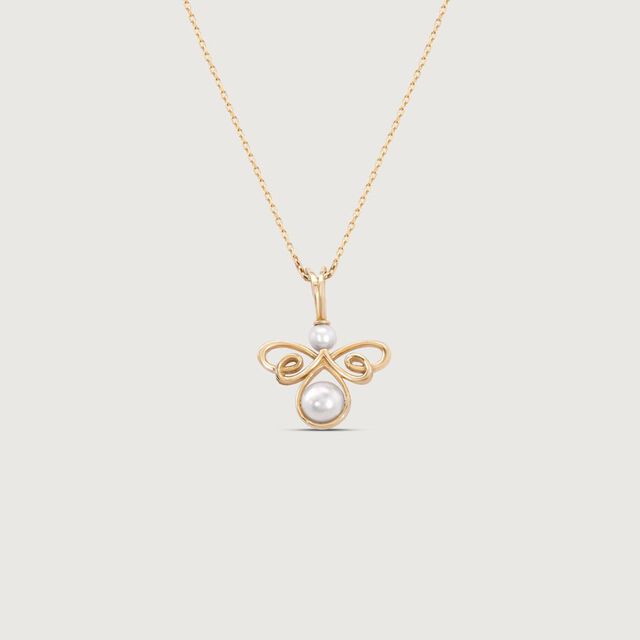 Curve Chic Pearl Pendant,,hi-res image number null