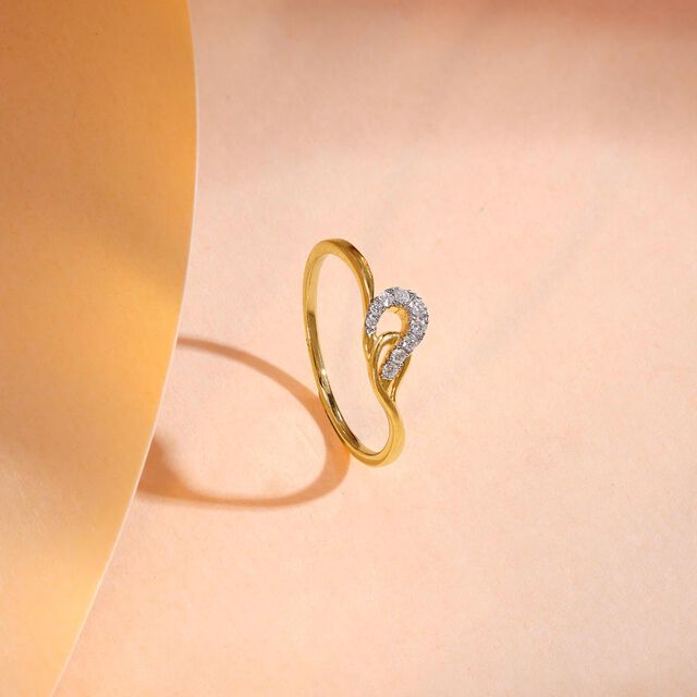 Fluid Elegance Diamond Ring,,hi-res image number null