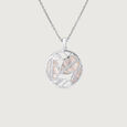Mother of Pearl Charming Silver Pendant,,hi-res view 3