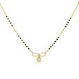 14KT Yellow Gold  and Diamond Mangalsutra to Surprise Your Wife,,hi-res view 2