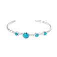 Radiant 925 Silver Bangle,,hi-res view 2