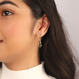 Contemporary Gemstone Cascade 14KT Drop Earrings,,hi-res view 1