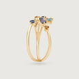 Nebula's Glow Blue Topaz 14KT Finger Ring,,hi-res view 5