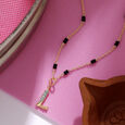 Mia Sutra DIY with Alphabet Charms- L,,hi-res view 1
