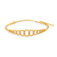 14KT Yellow Rose Gold Bangle,,hi-res view 1
