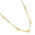 Mia Sutra DIY with Heart Shape Motif Multiple Stacking Charm Chain,,hi-res view 4
