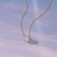 Luminous Opal Gold Necklace,,hi-res view 1