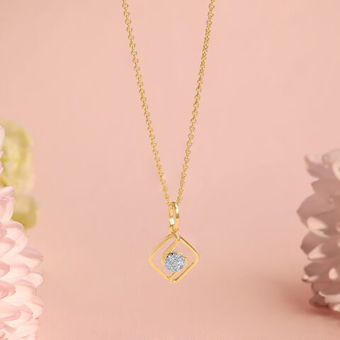 Glimmer Nest Diamond Pendant