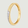 Textured Striking Diamond Ring,,hi-res view 4