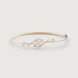Electric Dance Gold & Diamond Bangle,,hi-res view 3