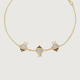 Bee Bold Diamond Bracelet,,hi-res view 4