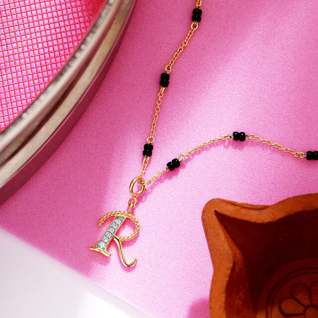 Mia Sutra DIY with Alphabet Charms- R,,hi-res image number null