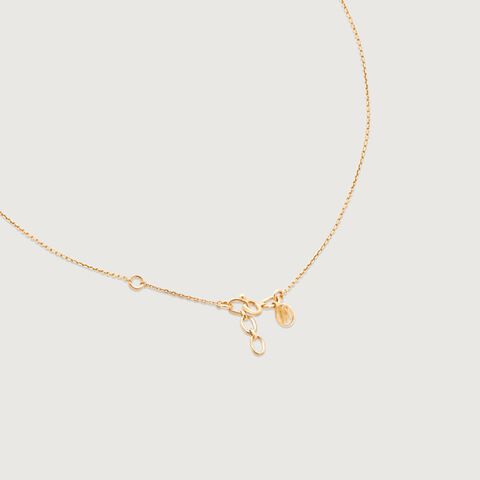Glow Drop Sapphire Necklace