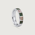 Mother of Pearl Whimsy Silver Ring,,hi-res view 3