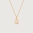 Blessed Om Gold Pendant,,hi-res view 3