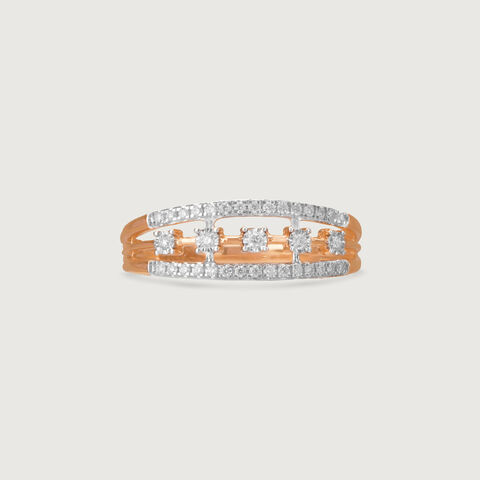 Radiant Groove Diamond Ring alternate view 2