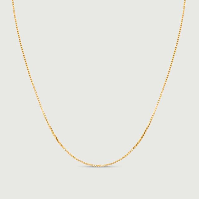 Sleek Shine Gold Chain,,hi-res image number null