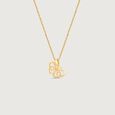 Happy Butterfly Gold Pendant,,hi-res view 3