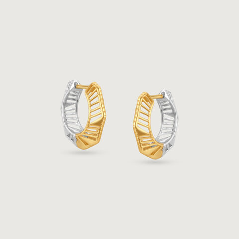 Versatile Radiant Gold Hoop Earrings