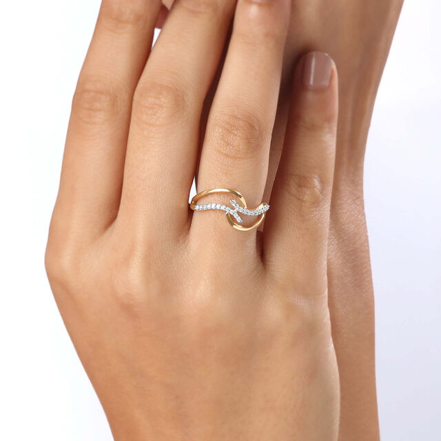 Sassy Swirl Diamond Ring,,hi-res image number null