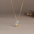 Luminous Flowing Diamond Pendant,,hi-res view 1