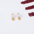 Timeless Love Gold Drop Earring,,hi-res view 1