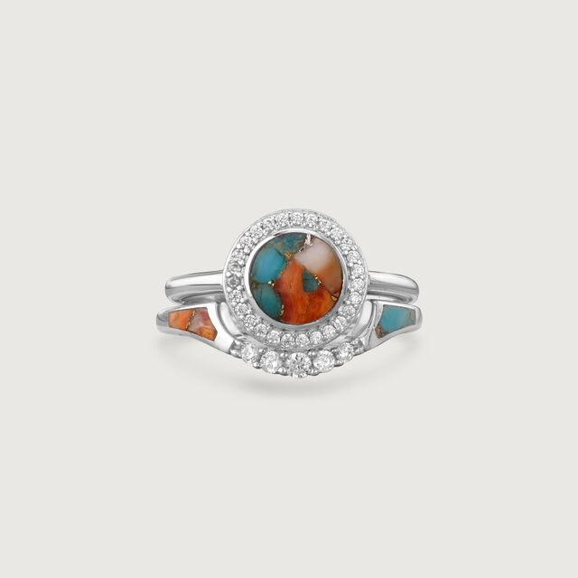 Boho Dreams Stackable Silver Ring,,hi-res image number null
