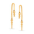14KT Yellow Gold Nature's Symphony Drop Earrings,,hi-res view 2
