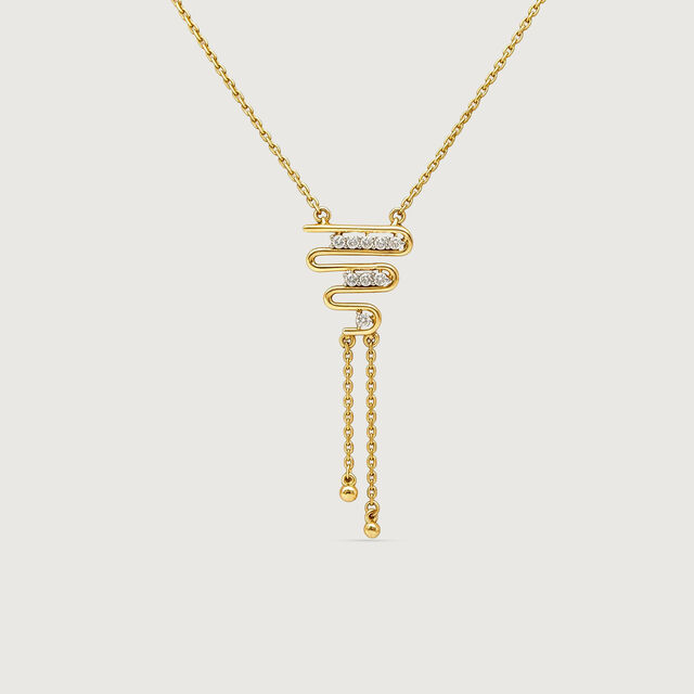 Fluid Rhythm Diamond Necklace,,hi-res image number null