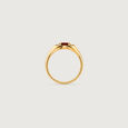 Radiant Garnet Diamond Ring,,hi-res view 5
