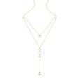 14kt Yellow Gold Minimalistic Diamond Necklace,,hi-res view 3