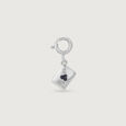 Lucky Letter Silver Charm,,hi-res view 3