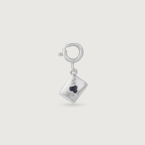 Lucky Letter Silver Charm