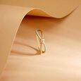 Endless Knot Diamond Ring,,hi-res view 1