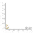 14KT Yellow-White-Rose Friends Of Bride Pendant With Oval Design,,hi-res view 5