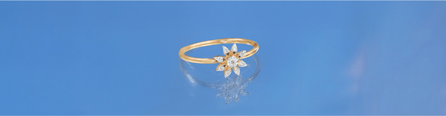 Starburst Spark Diamond Ring