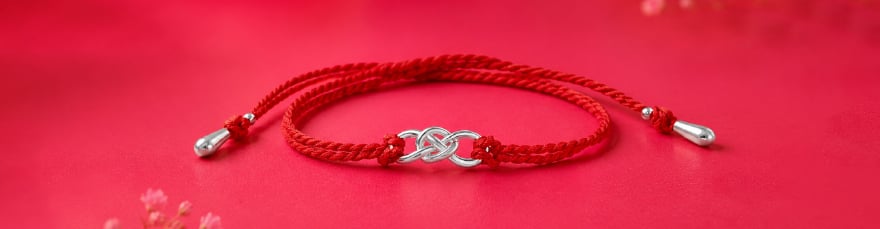 Forever Link Silver Rakhi article-main-img