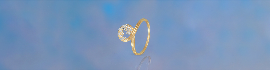 Sun Halo Diamond Ring