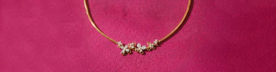 Butterfly Garden Diamond Necklace