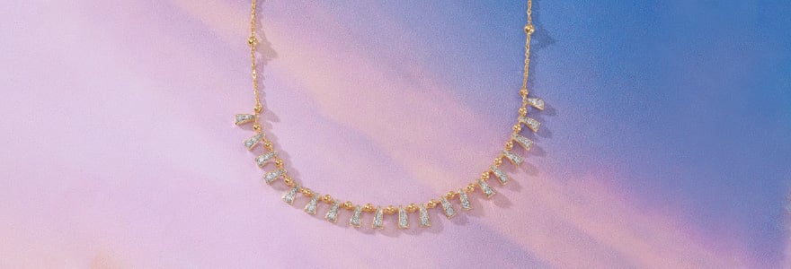 Sunbeam Whisper Diamond Necklace