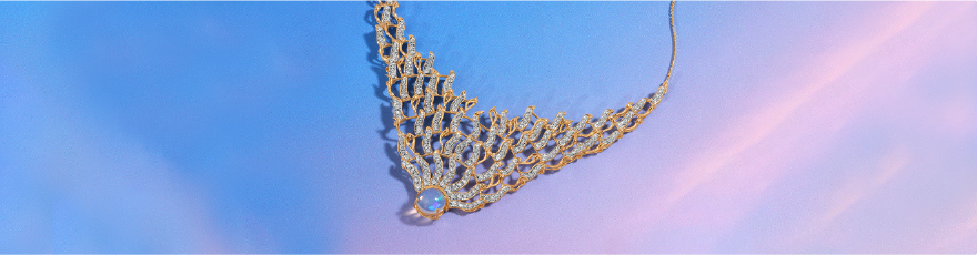 Radiant Opal & Diamond Necklace