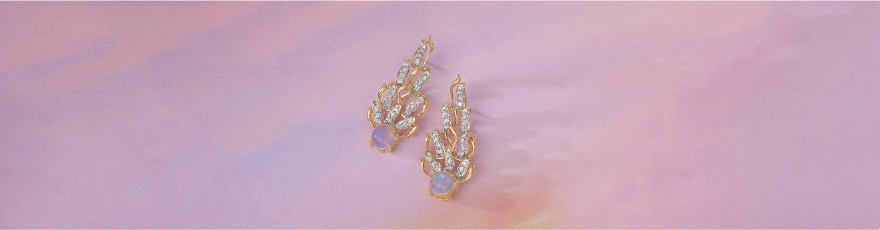 Sunflare Cascade Diamond Drop Earrings